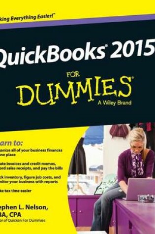 Cover of QuickBooks 2015 for Dummies