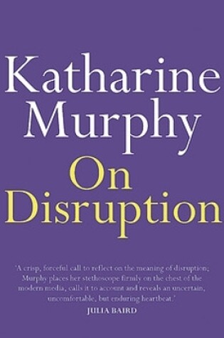 Cover of On Disruption