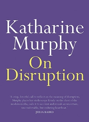 Book cover for On Disruption