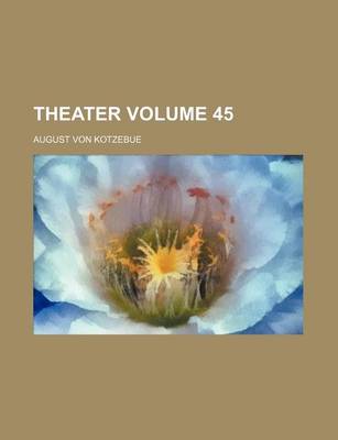 Book cover for Theater Volume 45