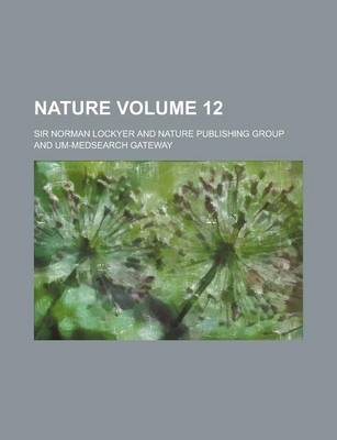 Book cover for Nature Volume 12