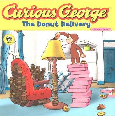 Book cover for Curious George the Donut Delivery