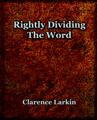 Book cover for Rightly Dividing The Word (1921)