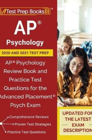 Cover of AP Psychology 2020 and 2021 Test Prep