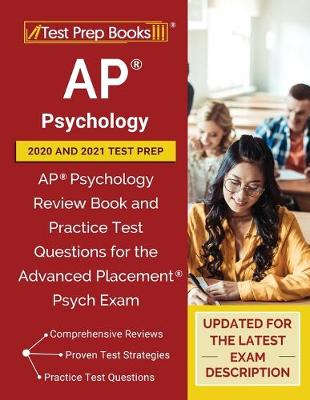 Book cover for AP Psychology 2020 and 2021 Test Prep