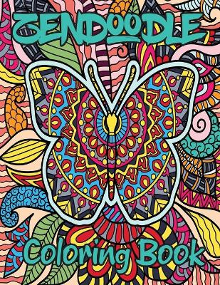 Book cover for Zendoodle coloring book