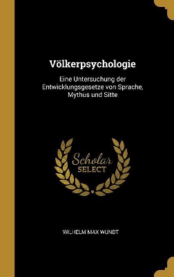 Book cover for V�lkerpsychologie