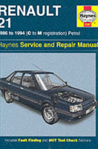 Cover of Renault 21 (Petrol) Service and Repair Manual