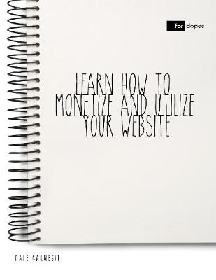 Book cover for Learn How to Monetize and Utilize Your Website