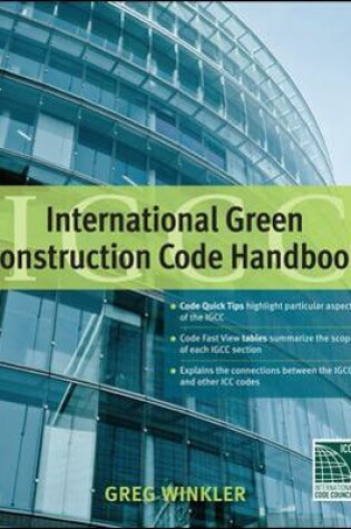 Cover of International Green Construction Code (IGCC) Handbook (GreenSource)