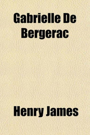 Cover of Gabrielle de Bergerac