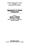 Book cover for Aggression in Global Perspective