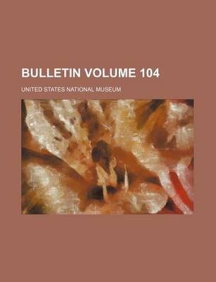 Book cover for Bulletin Volume 104