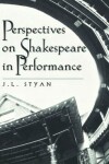 Book cover for Perspectives on Shakespeare in Performance