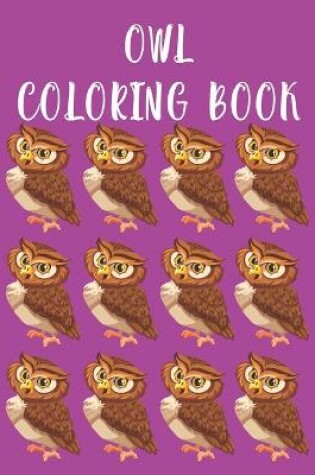 Cover of Owl Coloring Book