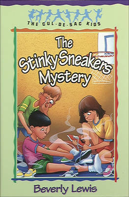 Book cover for The Stinky Sneakers Mystery