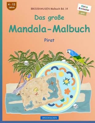 Book cover for BROCKHAUSEN Malbuch Bd. 14 - Das große Mandala-Malbuch