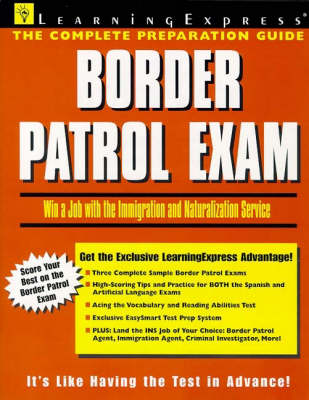Book cover for Border Patrol Exam