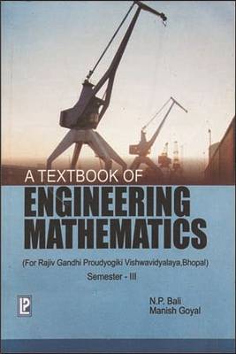 Book cover for A Textbook of Engineering Mathematics (RGPV, Bhopal) Sem-III