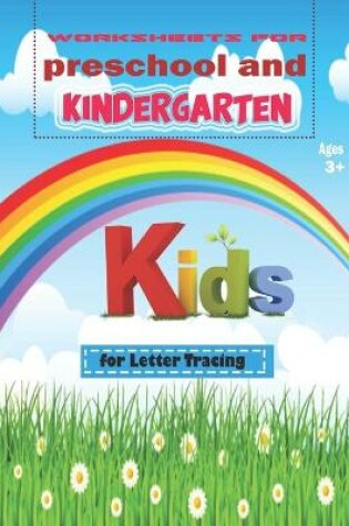 Cover of worksheets for preschool and kindergarten