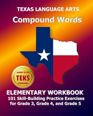 Book cover for Texas Language Arts Compound Words Elementary Workbook