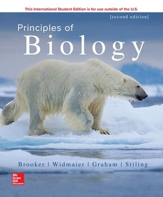 Book cover for Principles of Biology