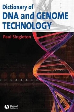 Cover of Dictionary of DNA and Genome Technology