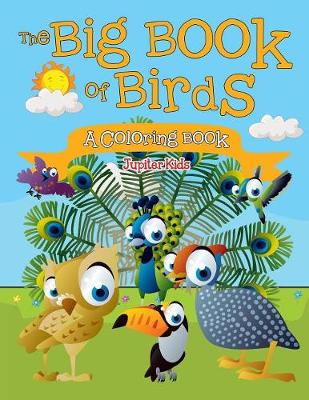 Book cover for The Big Book of Birds (A Coloring Book)