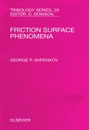 Cover of Friction Surface Phenomena