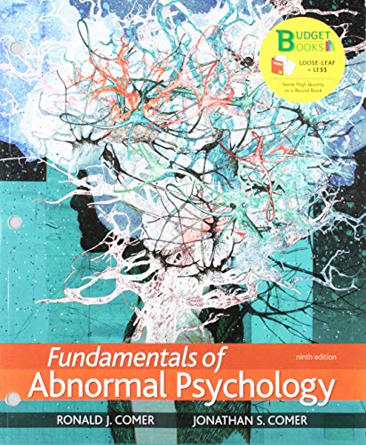 Book cover for Loose-Leaf Version for Fundamentals of Abnormal Psychology