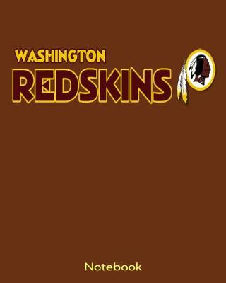 Book cover for Washington Redskins Notebook