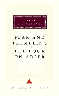 Book cover for The Fear And Trembling And The Book On Adler