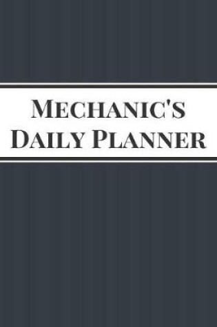 Cover of Mechanic's Daily Planner