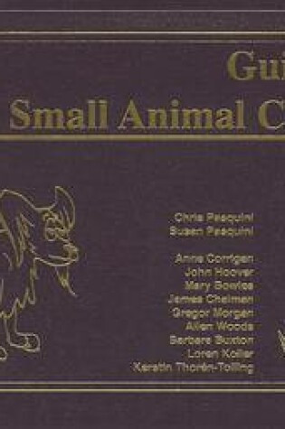 Cover of Guide to Small Animal Clinics