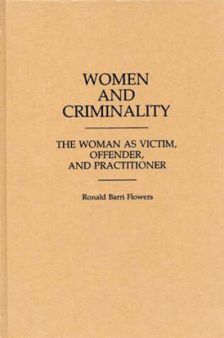 Cover of Women and Criminality