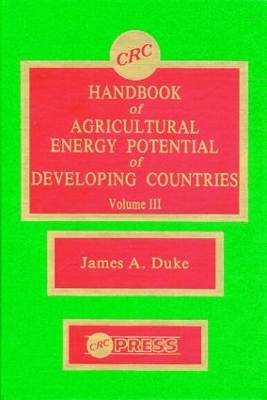 Book cover for Handbook of Agriculture Energy Potential Development, Volume III