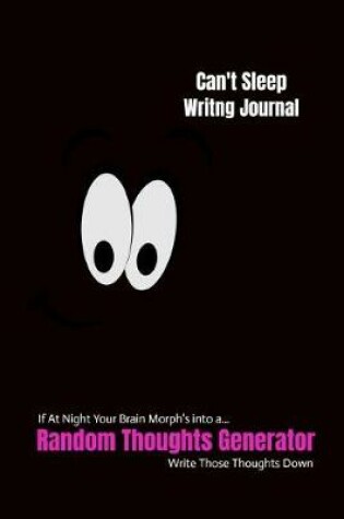 Cover of Can't Sleep Writing Journal