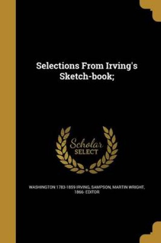 Cover of Selections from Irving's Sketch-Book;