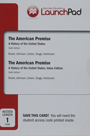 Cover of Launchpad for the American Promise and the American Promise Value Edition (Twelve Month Access)