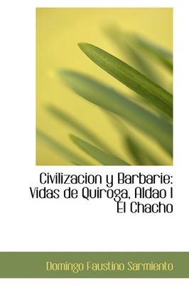 Book cover for Civilizacion y Barbarie