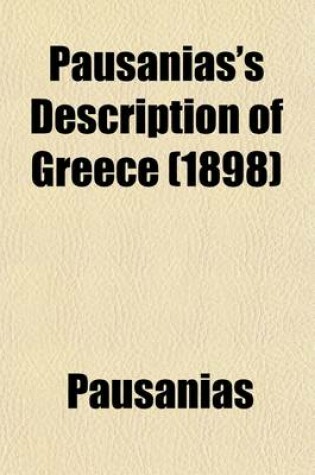 Cover of Pausanias's Description of Greece (Volume 3)