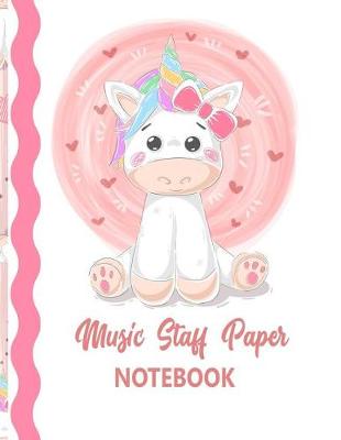 Cover of Music Staff Paper Notebook