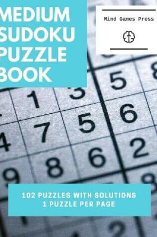 Cover of Medium Sudoku Puzzle Book