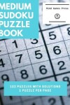 Book cover for Medium Sudoku Puzzle Book