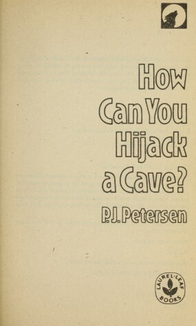Book cover for How Can You Hijack a Cave