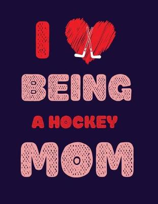 Book cover for I being a hockey mom