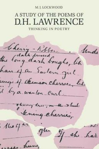 Cover of A Study of the Poems of D. H. Lawrence