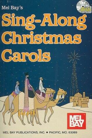 Cover of Mel Bay's Sing-Along Christmas Carols