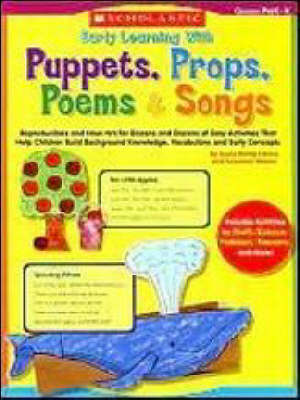 Book cover for Early Learning with Puppets, Props, Poems and Songs