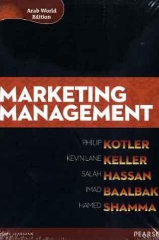 Cover of Marketing Management (Arab World Editions) with MyMarketingLab Access Card